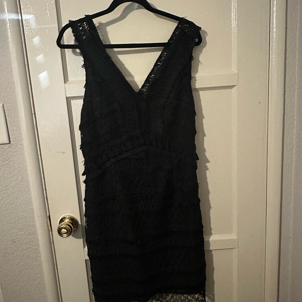 Sam Edelman Black Lace Mini Dress